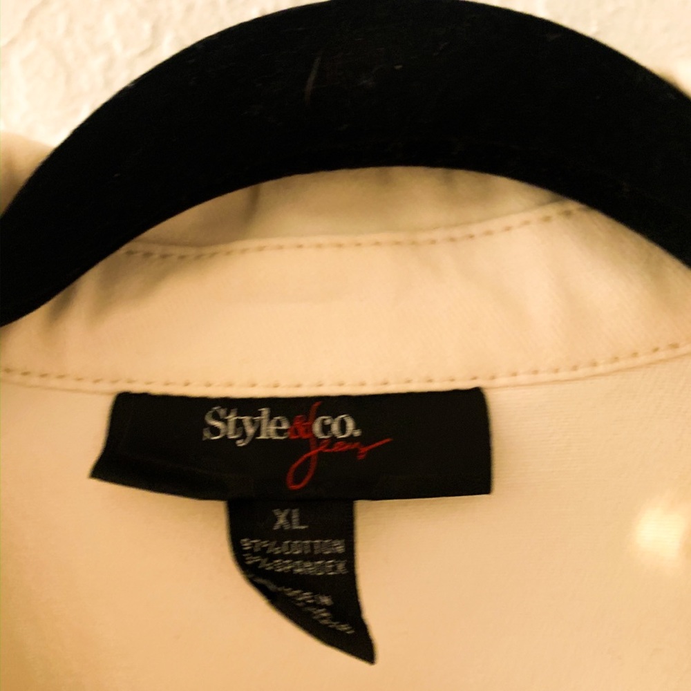 White Denim Jacket - Picture 2 of 2